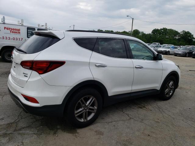 5XYZUDLB9HG445150 - 2017 HYUNDAI SANTA FE S WHITE photo 3