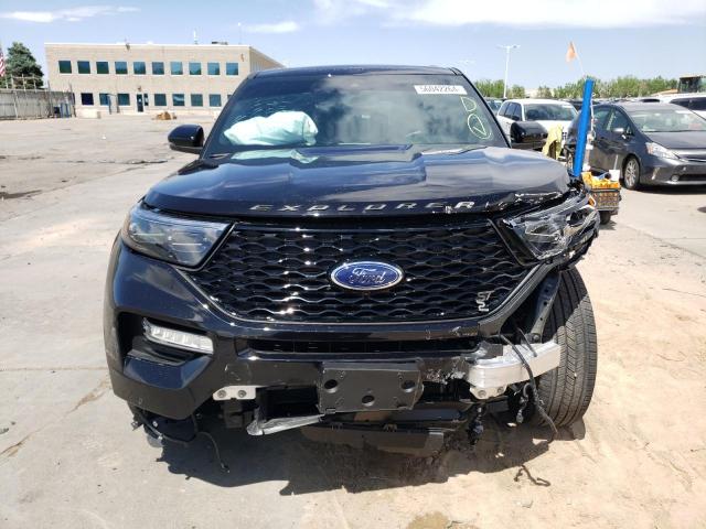 1FM5K8GC3MGA28253 - 2021 FORD EXPLORER ST BLACK photo 5