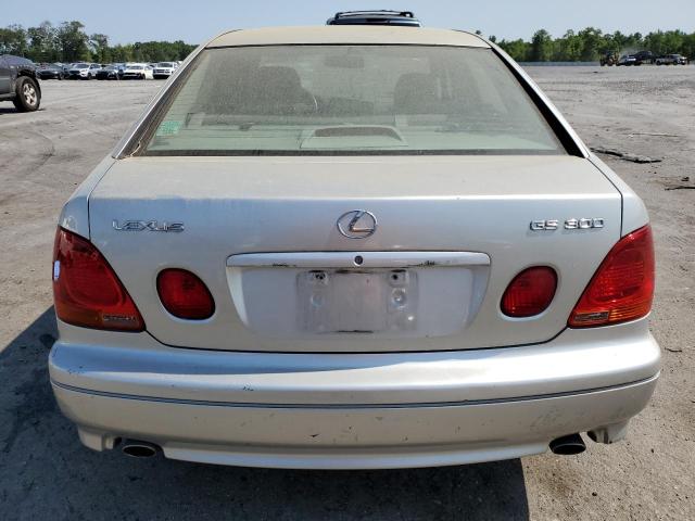 JT8BD69S840197931 - 2004 LEXUS GS 300 SILVER photo 6