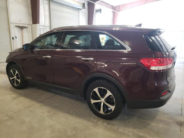 5XYPHDA53HG302820 - 2017 KIA SORENTO EX MAROON photo 2