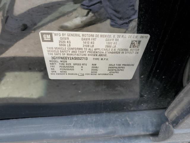 3GYFNEEY2AS652713 - 2010 CADILLAC SRX PERFORMANCE COLLECTION Қара фото 13