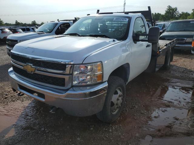 1GB3KZC84DF152822 - 2013 CHEVROLET SILVERADO K3500 WHITE photo 1