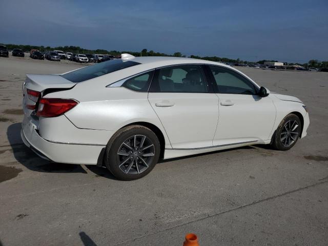 1HGCV1F58MA002667 - 2021 HONDA ACCORD EXL WHITE photo 3