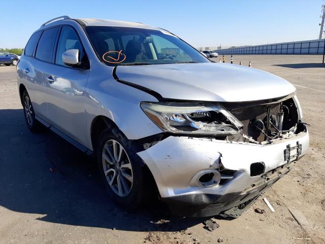 5N1AR2MN1FC629037 - 2015 NISSAN PATHFINDER S SILVER photo 1