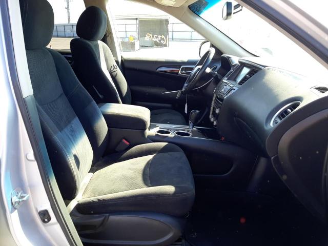5N1AR2MN1FC629037 - 2015 NISSAN PATHFINDER S SILVER photo 5