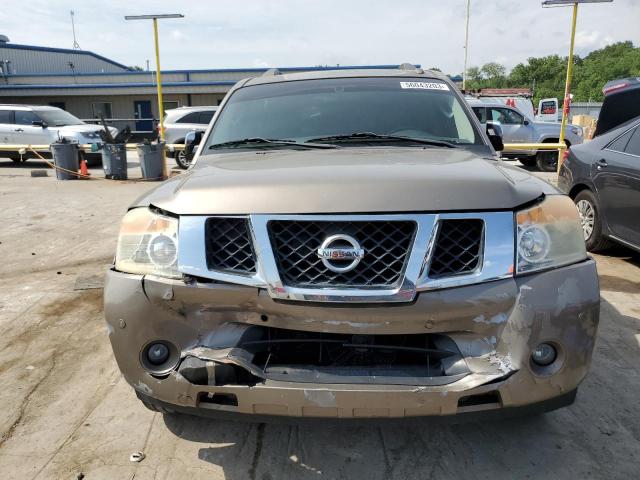 5N1BA08D88N617976 - 2008 NISSAN ARMADA SE TAN photo 5