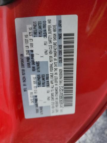JM1NB353950410212 - 2005 MAZDA MX-5 MIATA BASE RED photo 13