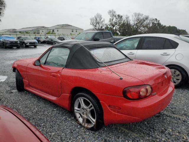 JM1NB353950410212 - 2005 MAZDA MX-5 MIATA BASE RED photo 2