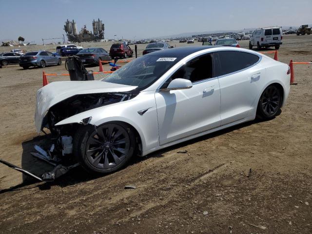 5YJSA1E24KF342397 - 2019 TESLA MODEL S WHITE photo 1
