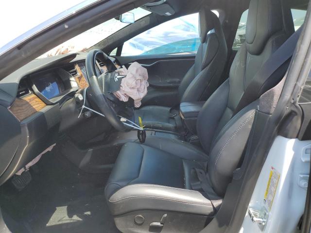 5YJSA1E24KF342397 - 2019 TESLA MODEL S WHITE photo 7