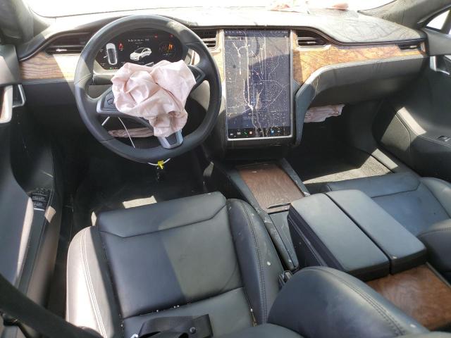 5YJSA1E24KF342397 - 2019 TESLA MODEL S WHITE photo 8