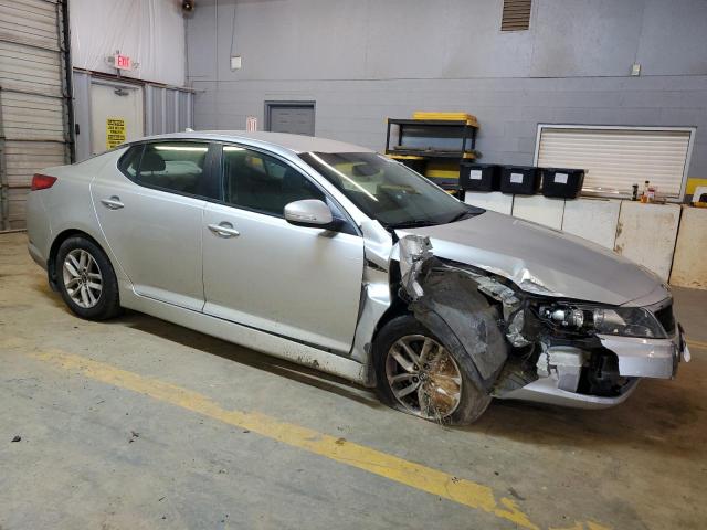 KNAGM4A79B5070296 - 2011 KIA OPTIMA LX SILVER photo 4