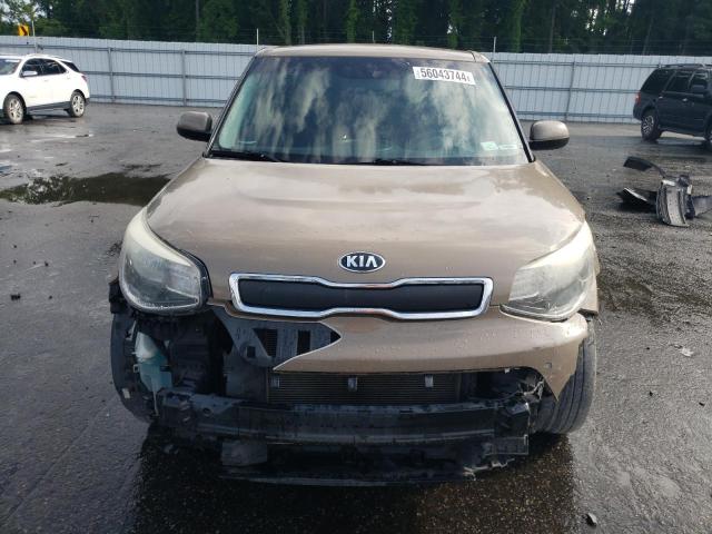 KNDJN2A2XF7210039 - 2015 KIA SOUL BROWN photo 5