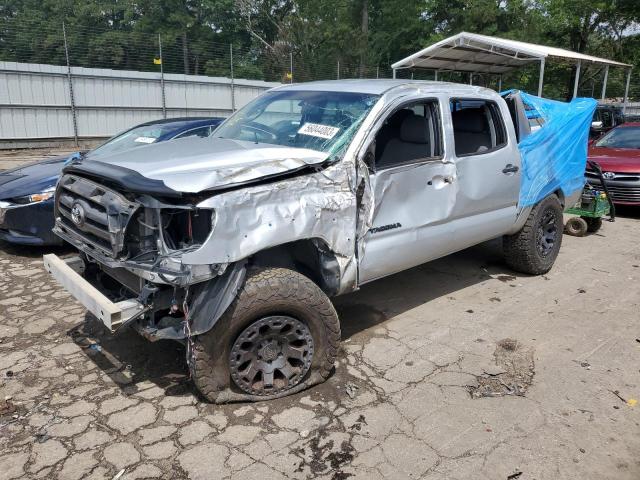 3TMJU62N79M076121 - 2009 TOYOTA TACOMA DOUBLE CAB PRERUNNER SILVER photo 1