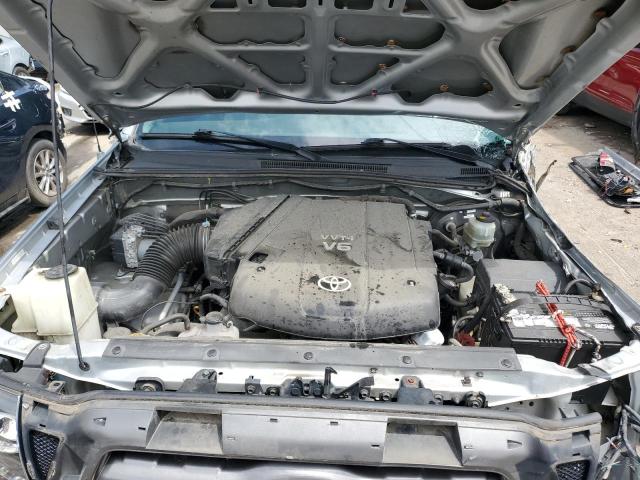 3TMJU62N79M076121 - 2009 TOYOTA TACOMA DOUBLE CAB PRERUNNER SILVER photo 11