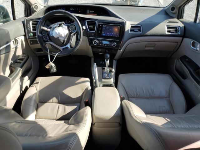 2HGFB2F9XFH526941 - 2015 HONDA CIVIC EXL 灰色 照片 8