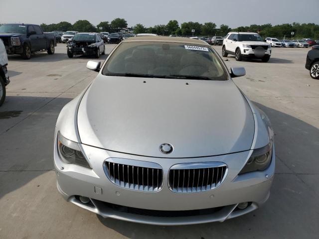 WBAEH73445B869330 - 2005 BMW 645 CI AUTOMATIC فضي صورة 5