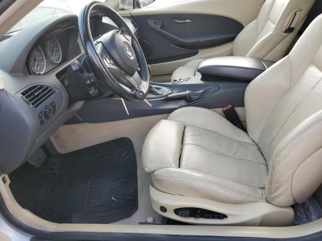 WBAEH73445B869330 - 2005 BMW 645 CI AUTOMATIC فضي صورة 7