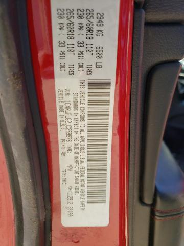 1C4RJFLG2JC259976 - 2018 JEEP GRAND CHER TRAILHAWK Կարմիր լուսանկար 13