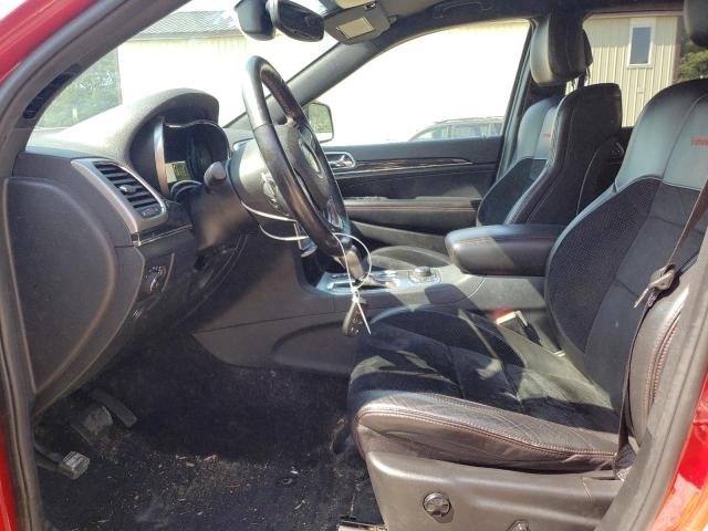 1C4RJFLG2JC259976 - 2018 JEEP GRAND CHER TRAILHAWK Կարմիր լուսանկար 7