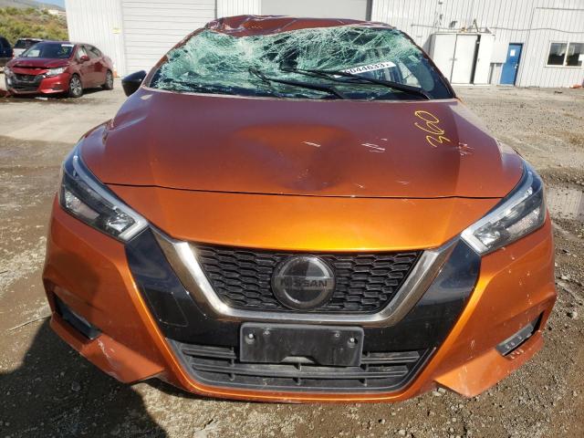 3N1CN8FV1LL910640 - 2020 NISSAN VERSA SR ORANGE photo 5