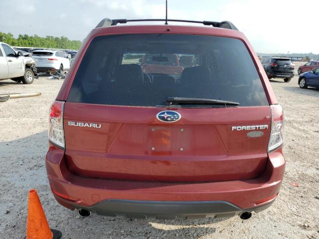 JF2SH64629H701545 - 2009 SUBARU FORESTER 2.5X LIMITED RED photo 6