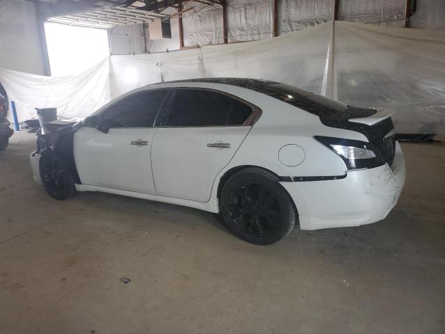 1N4AA5AP9EC456522 - 2014 NISSAN MAXIMA S WHITE photo 2