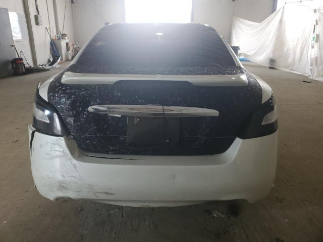 1N4AA5AP9EC456522 - 2014 NISSAN MAXIMA S WHITE photo 6