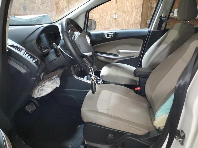 MAJ6S3GL8KC263012 - 2019 FORD ECOSPORT SE Blanco foto 7