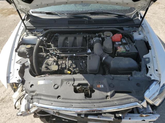 1FAHP2E86HG110505 - 2017 FORD TAURUS SEL WHITE photo 11