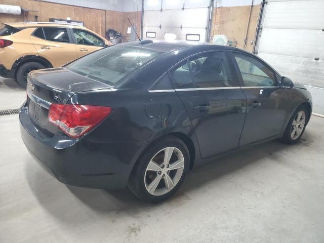 1G1PE5SB2F7137705 - 2015 CHEVROLET CRUZE LT BLACK photo 3