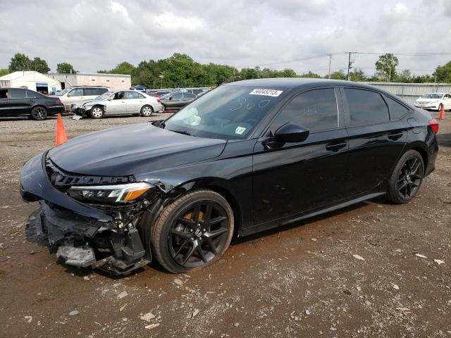 2HGFE2F58NH559374 - 2022 HONDA CIVIC SPORT 黑色 照片 1