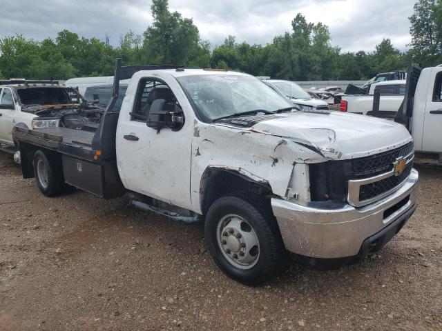 1GB3KZC80DF164899 - 2013 CHEVROLET SILVERADO K3500 WHITE photo 4