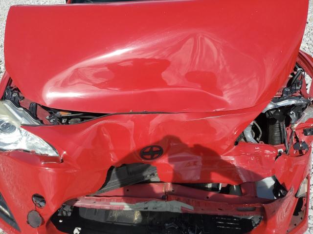 JF1ZNAA13G8707956 - 2016 TOYOTA SCION FR-S წითელი ფოტო 11