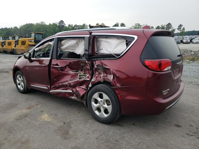 2C4RC1EG6HR556048 - 2017 CHRYSLER PACIFICA TOURING L PLUS BURGUNDY photo 2