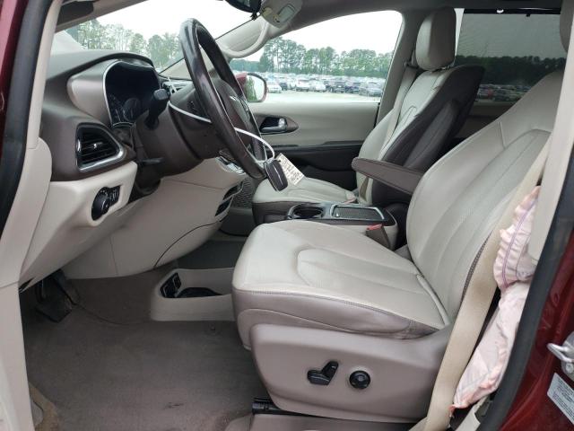 2C4RC1EG6HR556048 - 2017 CHRYSLER PACIFICA TOURING L PLUS BURGUNDY photo 7