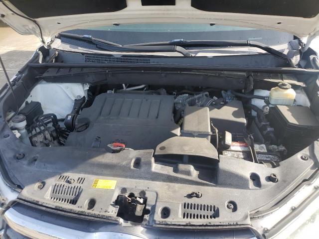5TDKKRFH4FS038762 - 2015 TOYOTA HIGHLANDER XLE WHITE photo 12