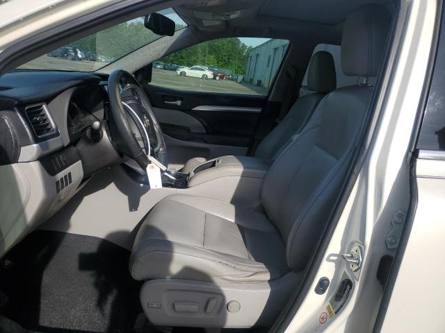 5TDKKRFH4FS038762 - 2015 TOYOTA HIGHLANDER XLE WHITE photo 7