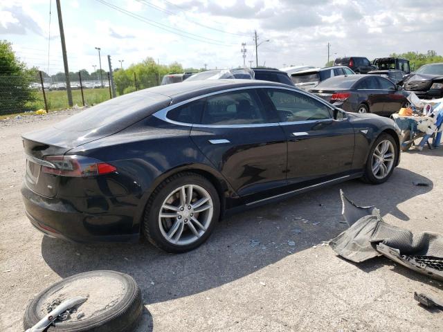 5YJSA1H18EFP40221 - 2014 TESLA MODEL S Սև լուսանկար 3