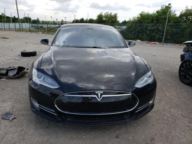 5YJSA1H18EFP40221 - 2014 TESLA MODEL S Սև լուսանկար 5