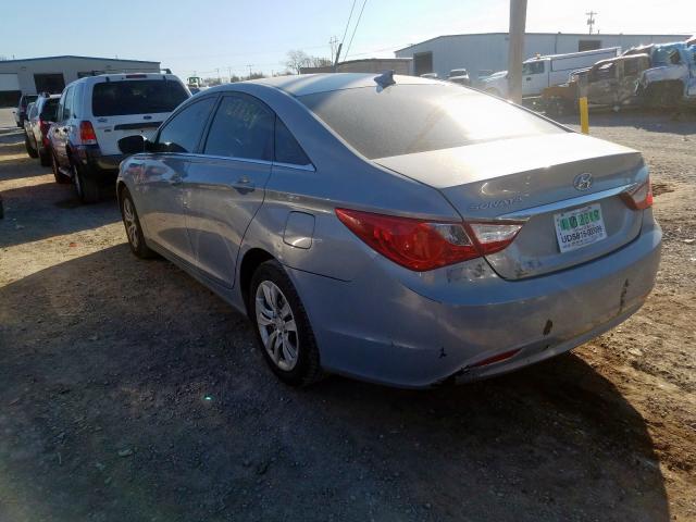 5NPEB4AC1BH139611 - 2011 HYUNDAI SONATA GLS  photo 3