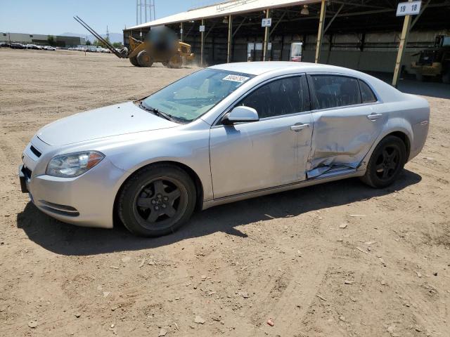 1G1ZH57B59F142450 - 2009 CHEVROLET MALIBU 1LT SILVER photo 1