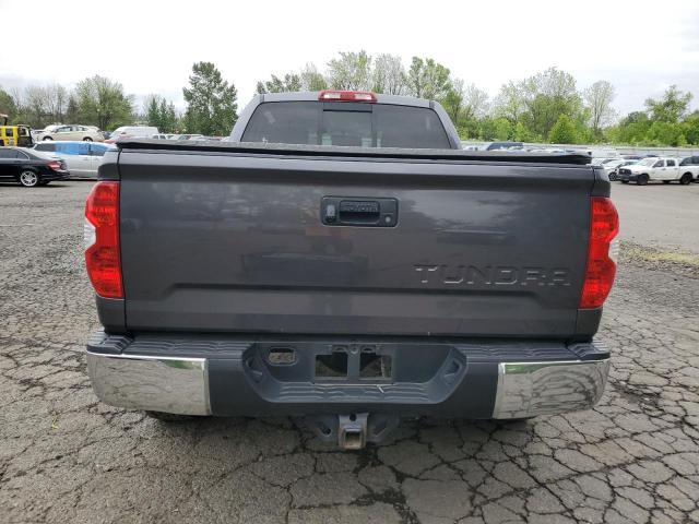 5TFUY5F14GX561648 - 2016 TOYOTA TUNDRA DOUBLE CAB SR/SR5 GRAY photo 6