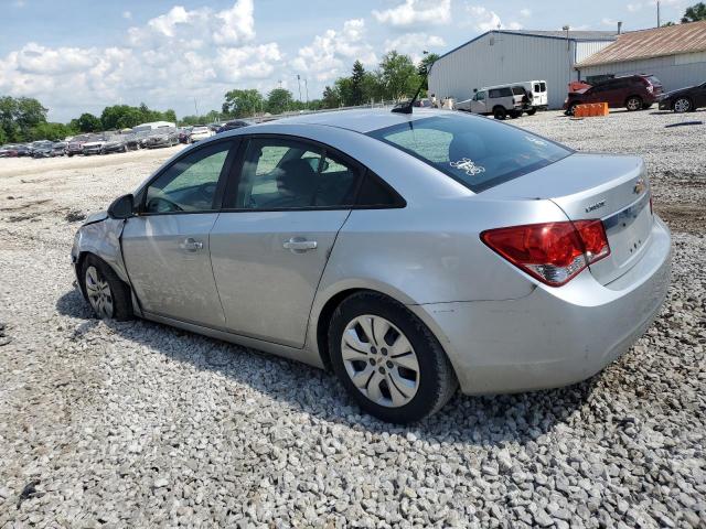 1G1PA5SH8D7198408 - 2013 CHEVROLET CRUZE LS SILVER photo 2