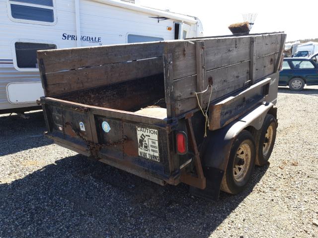 1E9DS10241W216807 - 2001 EZ TRAILER BLACK photo 4