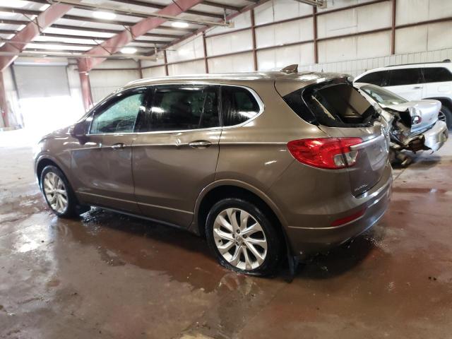 LRBFXFSX0GD142837 - 2016 BUICK ENVISION PREMIUM BROWN photo 2