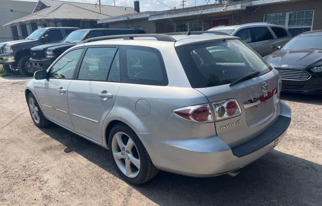 1YVHP82D755M48107 - 2005 MAZDA 6 S SILVER photo 3