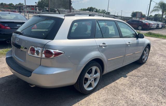 1YVHP82D755M48107 - 2005 MAZDA 6 S SILVER photo 4