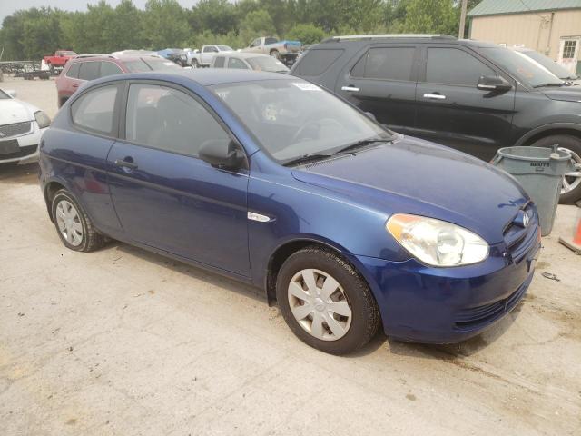 KMHCM36C37U052760 - 2007 HYUNDAI ACCENT GS BLUE photo 4