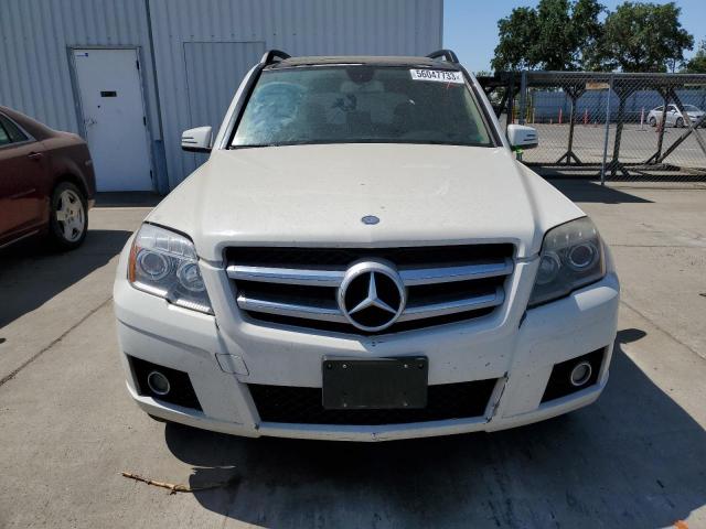 WDCGG8HB7AF353469 - 2010 MERCEDES-BENZ GLK 350 4MATIC WHITE photo 5